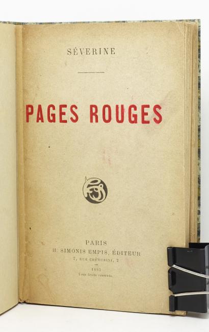 Pages rouges