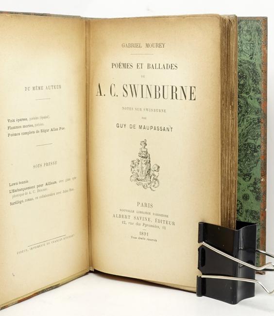Poèmes et ballades de A. C. Swinburne