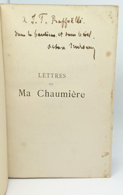 Lettres de Ma Chaumière