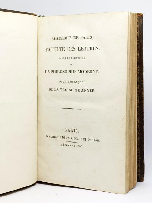Recueil composite de 20 discours de Royer-Collard  la Chambre des Dputs & une Leon du mme  l'Acadmie de Paris