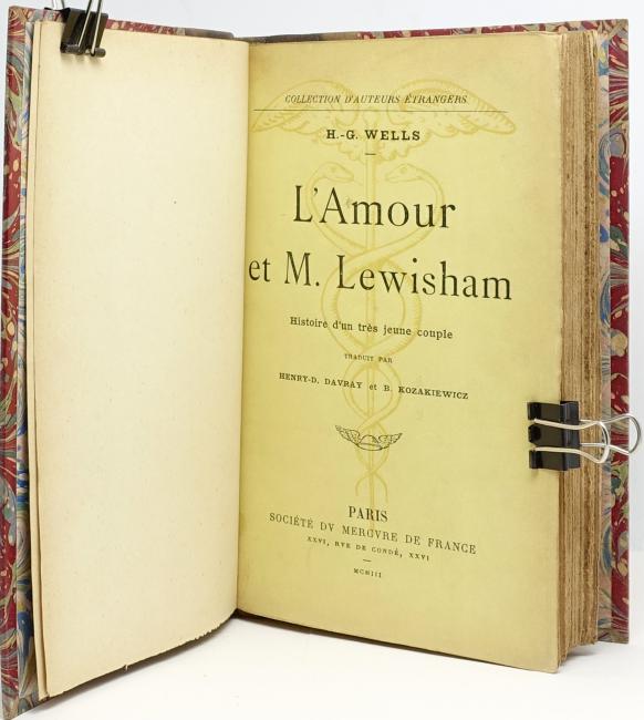 LAmour et M. Lewisham. Histoire dun trs jeune couple