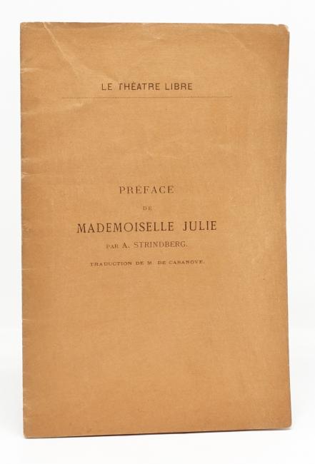 Prface de Mademoiselle Julie