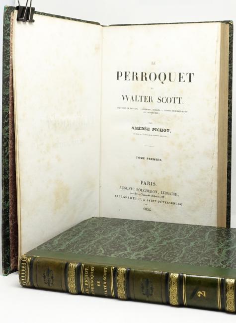 Le Perroquet de Walter Scott. Esquisses de voyages. Légendes, romans