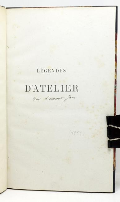 (Delacroix - Ingres) [Laurent Jan (Pierre Deschamps)]. Légendes d’Atelier