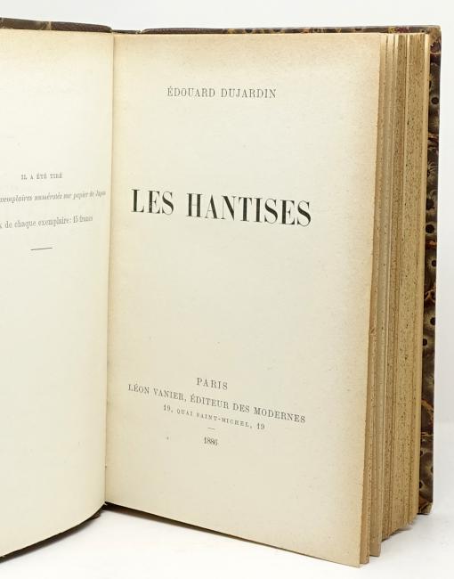Les Hantises - La Comédie des amours - Les lauriers sont coupés. Avec un portrait de l’auteur gravé à l’eau-forte par Jacques E. Blanche