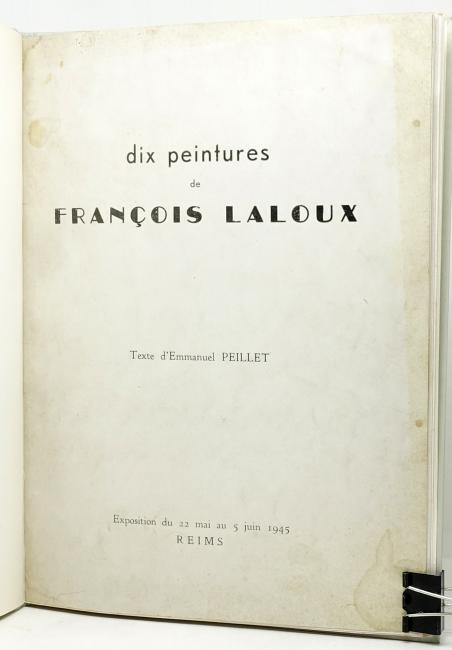 Dix peintures de François Laloux