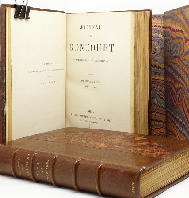 Journal des Goncourt  1851-1896  Mmoires de la vie littraire