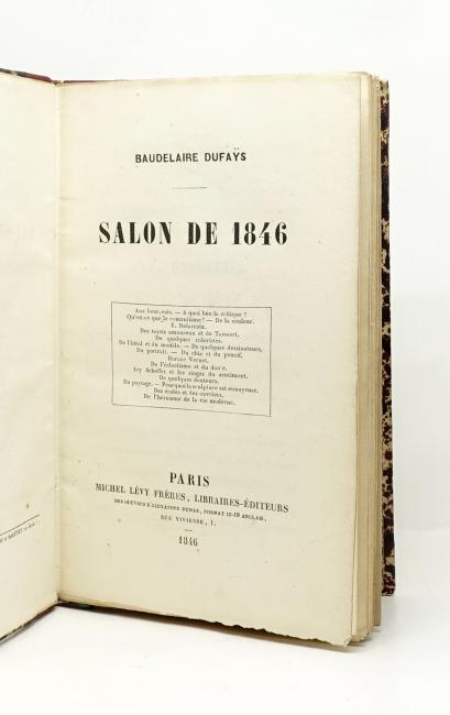 Baudelaire Dufaÿs. Salon de 1846