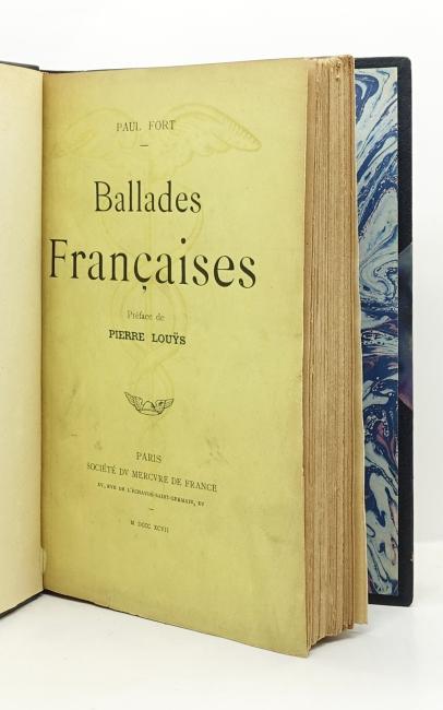 Ballades françaises. Préface de Pierre Louÿs