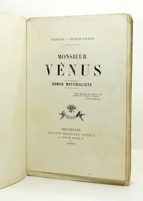 (Rachile & Francis Talman). Monsieur Vénus