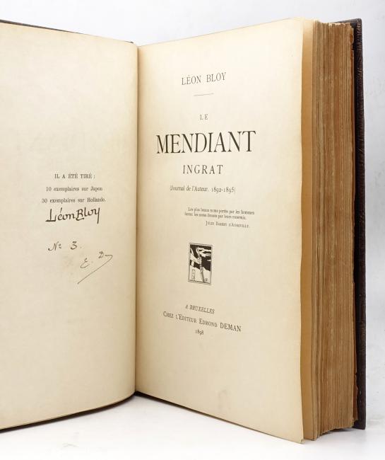 Le Mendiant ingrat. (Journal de lauteur 1892-1895)