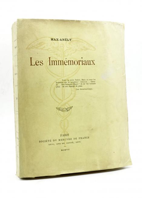 MAX-ANLY. Les Immmoriaux