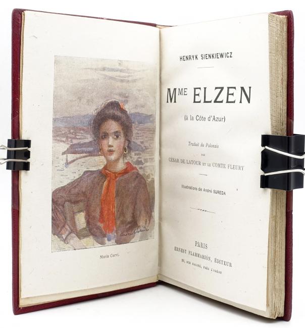 Mme Elzen ( la Cte d'Azur). Illustrations de Andr Sureda