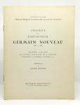Catalogue de l'Exposition Germain Nouveau 1851-1951 organis  l'occasion du centime anniversaire de sa naissance