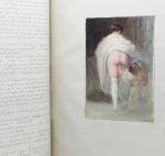 Les Boudoirs de Paris. Copie manuscrite faite  partir dextraits de la contrefaon de  la Socit Belge de librairie Bruxelles 1845 