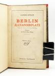 Berlin Alexanderplatz. Traduit de l'Allemand par Zoya Motchane